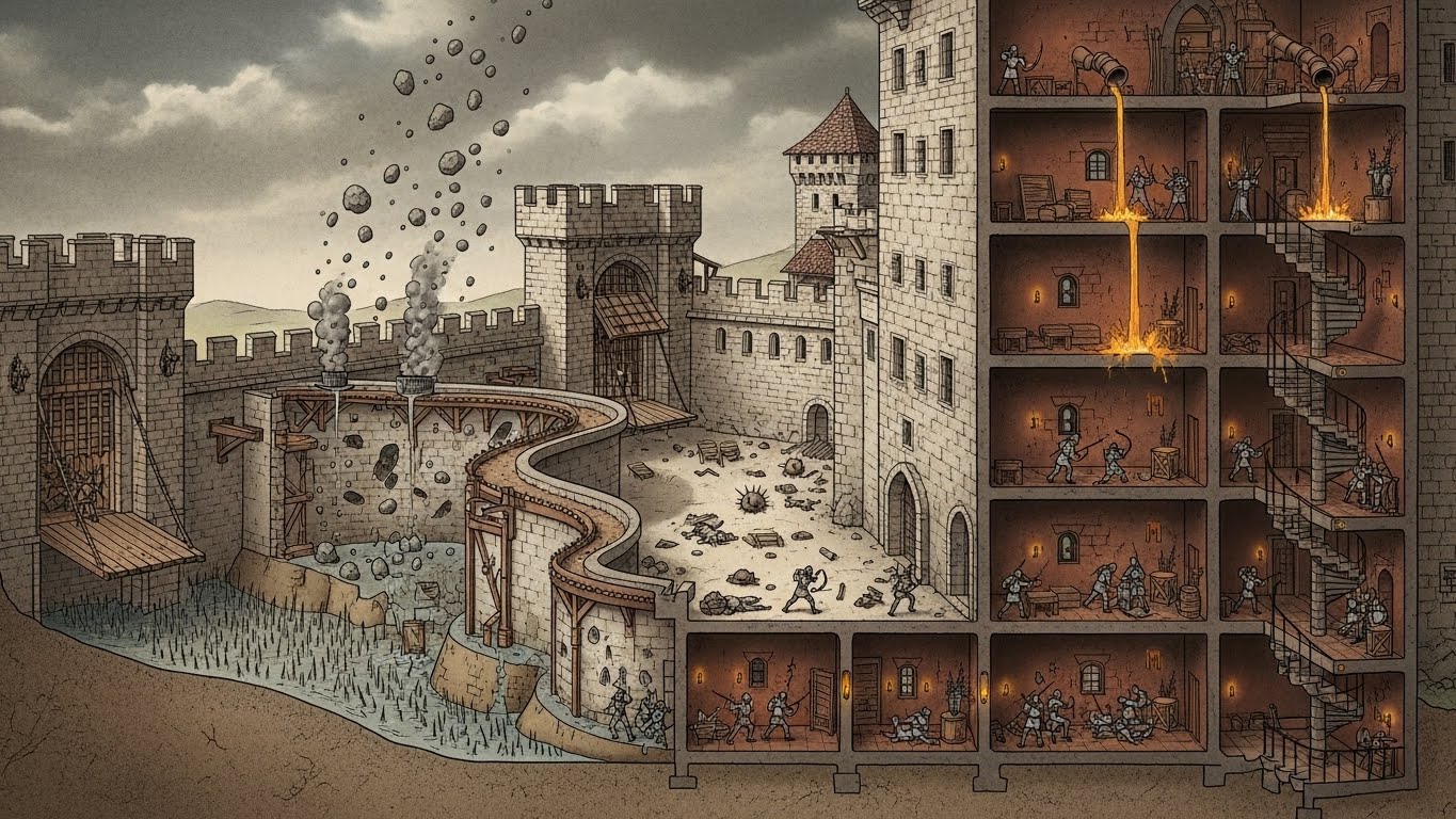 castles were deadlier than battlefields in medieval times—this is why