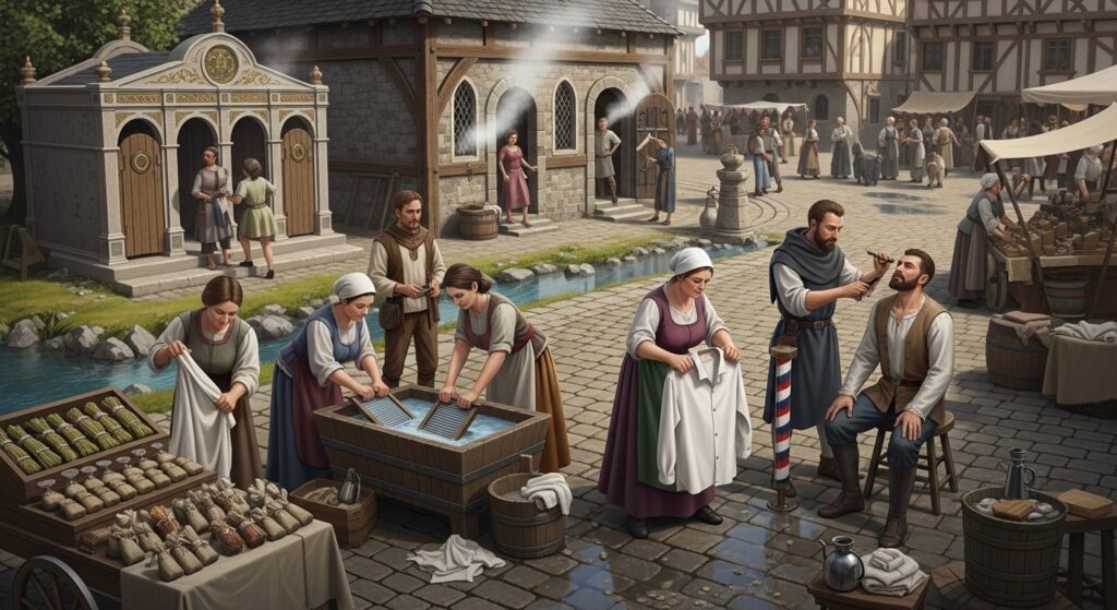 The Bizarre Daily Routines of Medieval Royalty: Strange Habits That Ruled the Kingdom medieval hygine