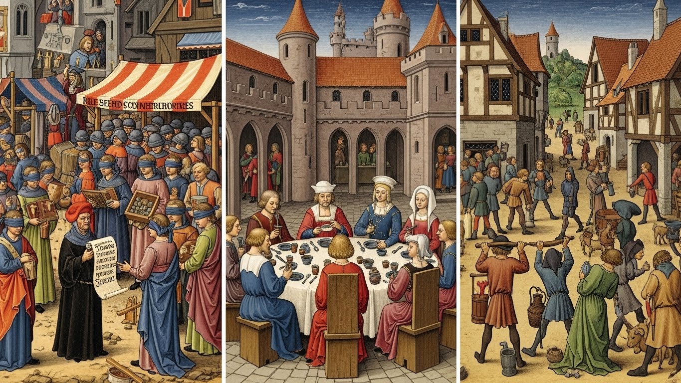 strange rules that shaped medieval life in europe
