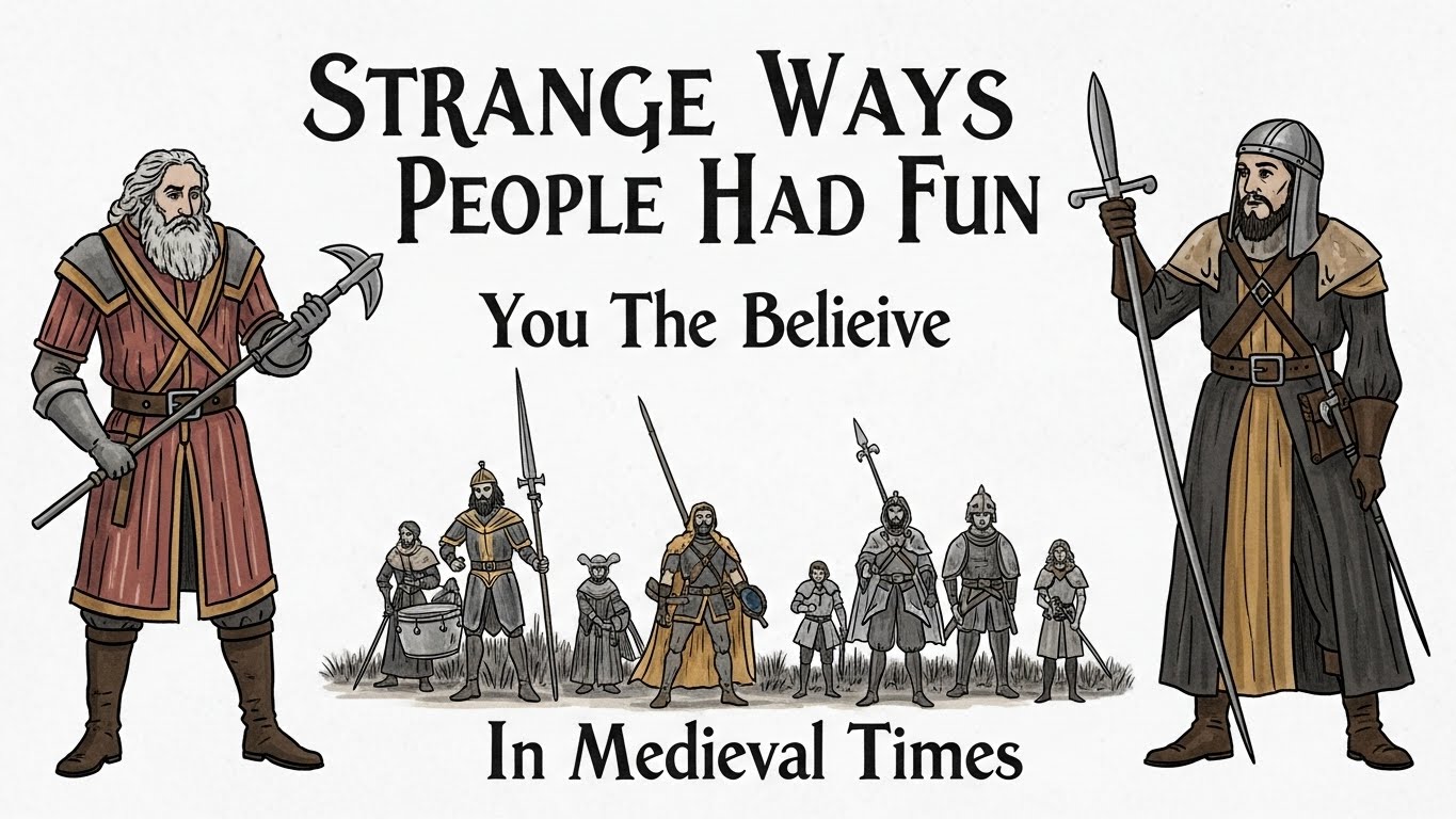 strange ways people had fun you wouldn't believe in medieval times