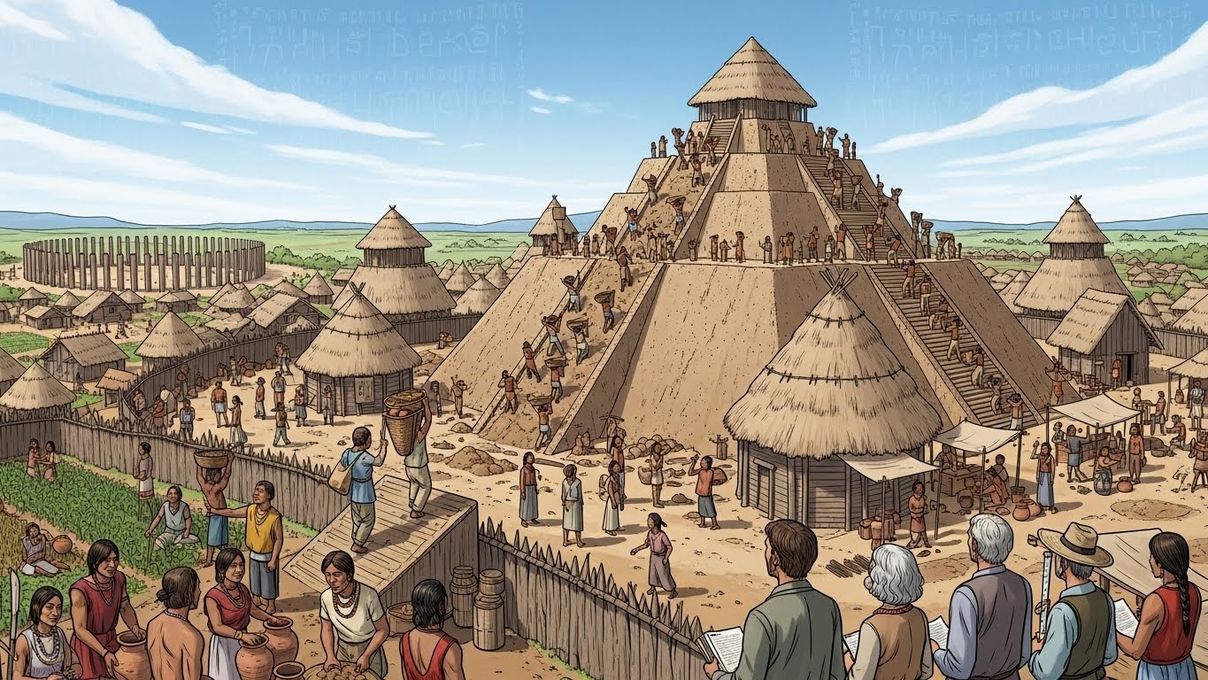 who built cahokia the mystery of the mound builders